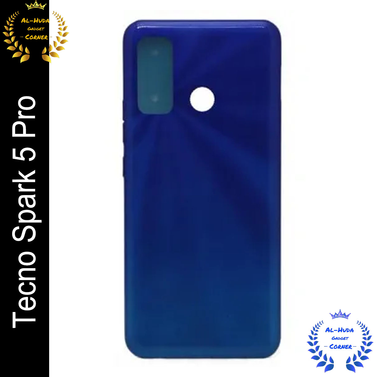 Picture of Quality-Full Tecno Spark 5 Pro Back Shell / Back Panel / Battery Cover / Back Door / Back Replacement Part (Back Case Cover For Smartphone)
