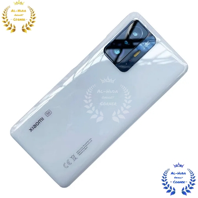 Picture of Replacement Backshell Glass Panel for Xiaomi Mi 11T Pro 5G Battery Back Door Housing with camera glass