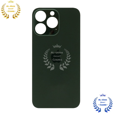 Picture of Replacement Backshell Glass Panel for Apple iPhone 13 Pro Battery Back Door Housing - Green