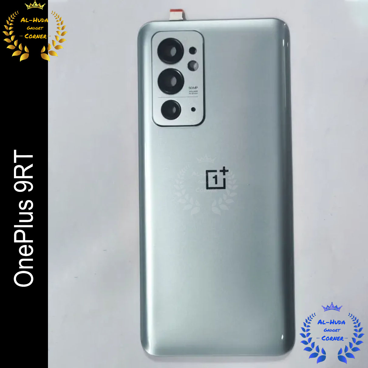 Picture of OnePlus 9RT Back Shell (Glass) Back Shell / Back Panel / Battery Cover / Back Door / Back Replacement Part (Back Case Cover For Smartphone)