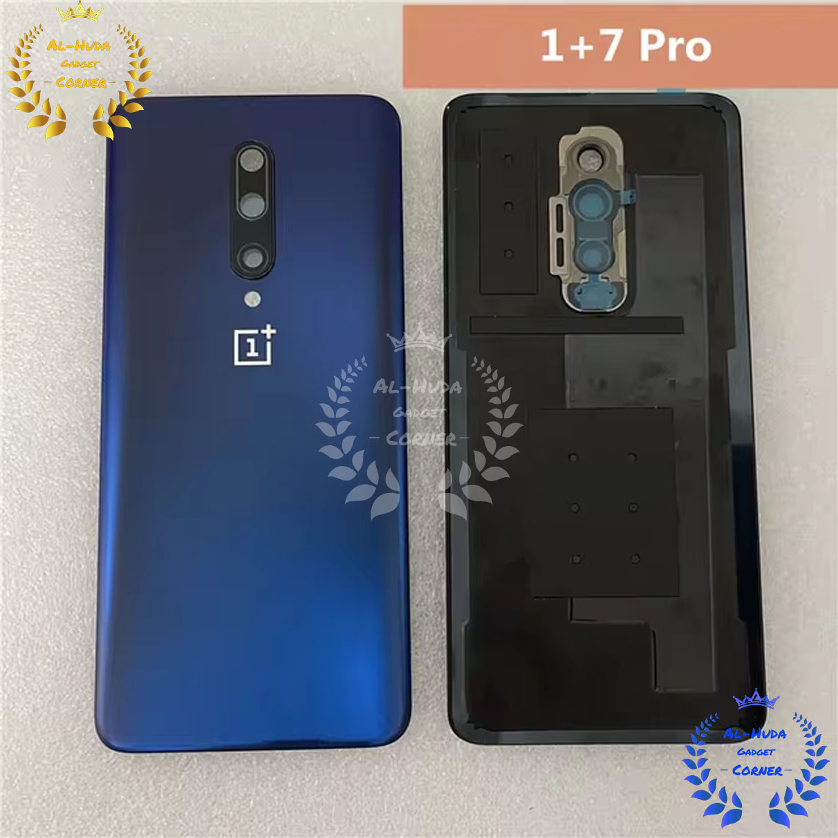 Picture of OnePlus 7 Pro / 1+ 7 Pro Back Cover Glass Replacement Assembly Kit Camera Frame