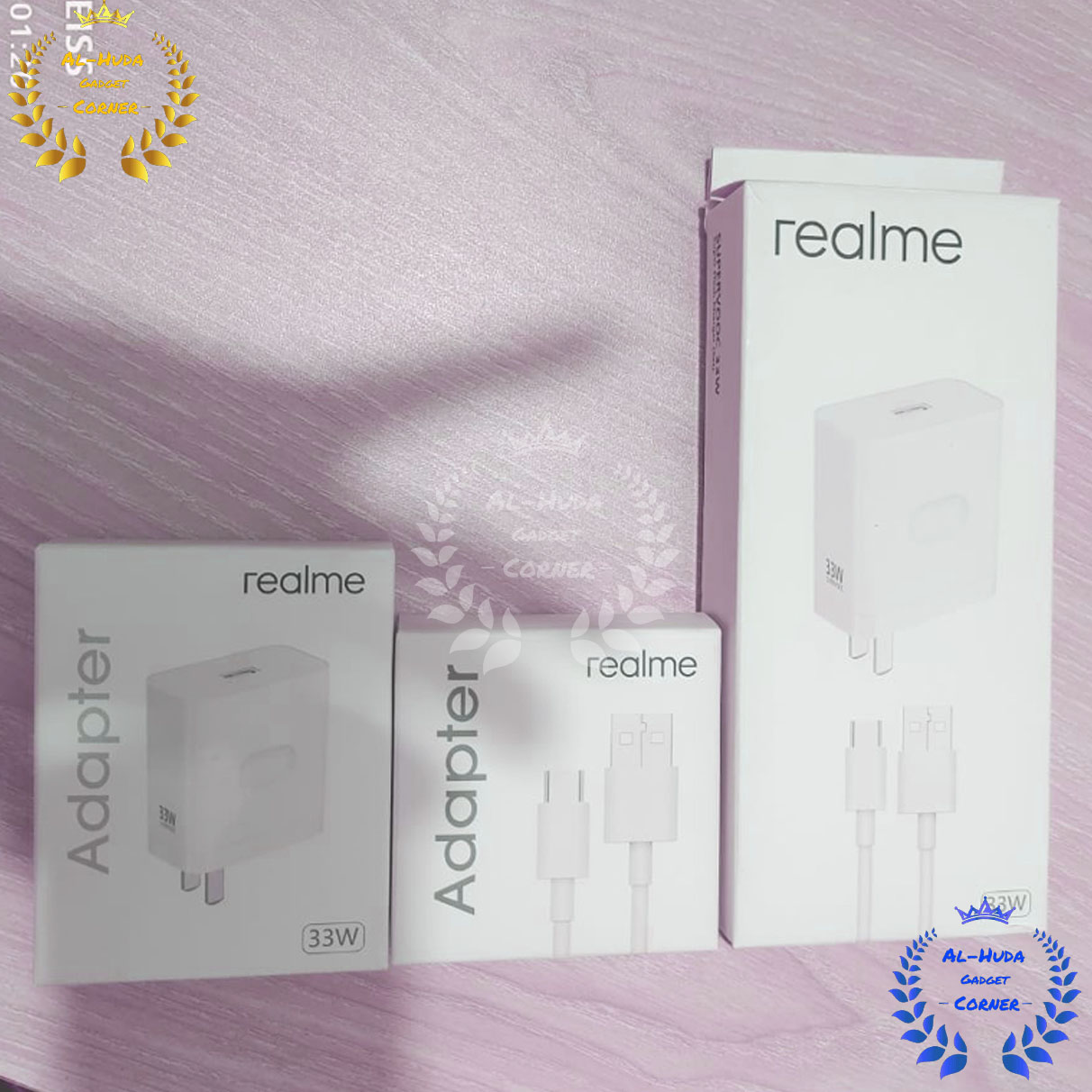Picture of Realme 33W Super VOOC Flash Fast Charger Type C For Realme Real 33W (Best Quality)