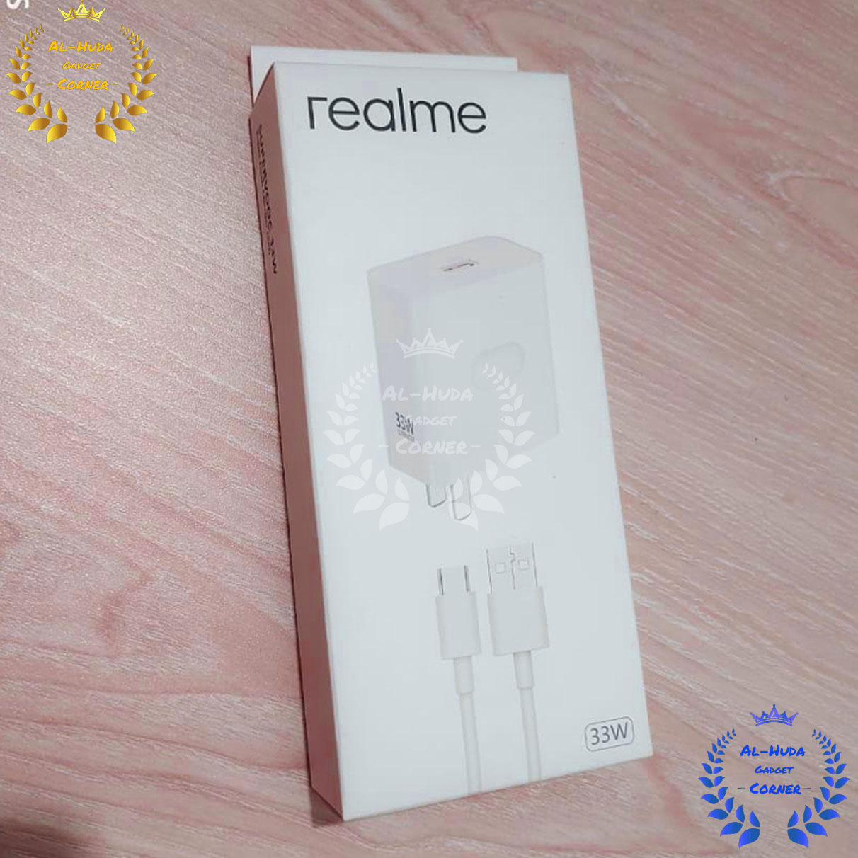 Picture of Realme 33W Super VOOC Flash Fast Charger Type C For Realme Real 33W (Best Quality)