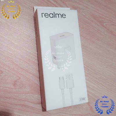 Picture of Realme 33W Super VOOC Flash Fast Charger Type C For Realme Real 33W (Best Quality)