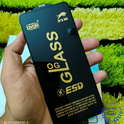 Picture of OG Glass Protector for Infinix Hot 12 , Hot 12 Play , Hot 11s , Hot 10 , Note 8i , Spark 6 , Camon 16 , Camon 16 pro