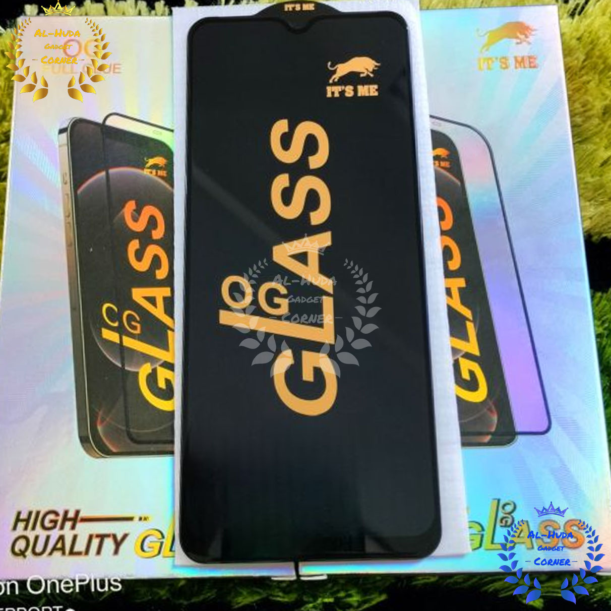 Picture of OG Glass Protector for Oppo F17 / vivo iQOO Z6 Pro / Oppo F15 / Oppo A91 / Oppo Reno3 / Oppo A73