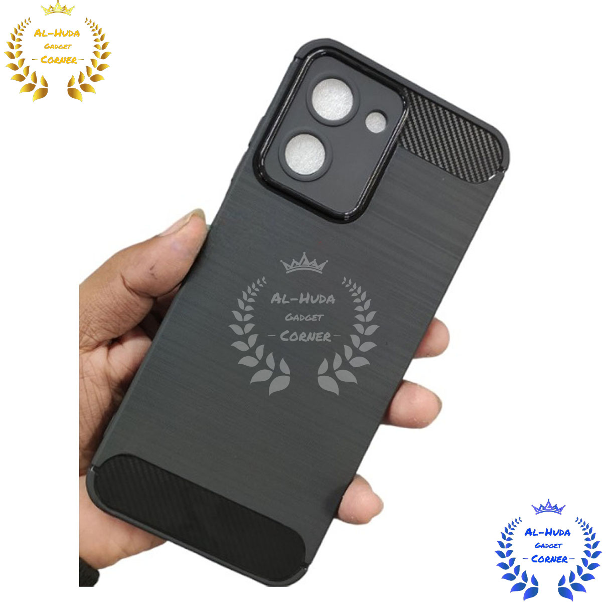 Picture of Spigen cover For Walton NEXG N72 Carbon Fiber Back cover Soft Slim Fashion Non-Slip Protective Carbon Fiber Phone Case (Best Quality)