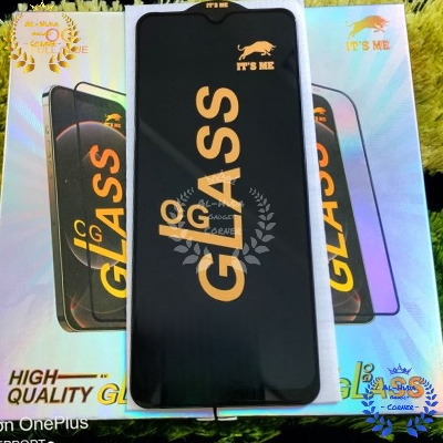 Picture of For Realme C17 / Realme 7i Screen Protector OG Its Me Premium Full Glue Glass its Good Super Tempered Full Protection Anti ESD Screen Glass Protector