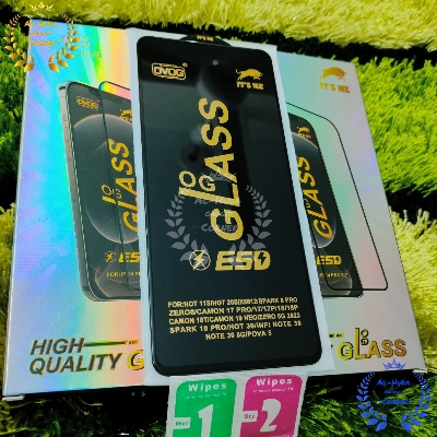 Picture of For Realme C17 / Realme 7i Screen Protector OG Its Me Premium Full Glue Glass its Good Super Tempered Full Protection Anti ESD Screen Glass Protector