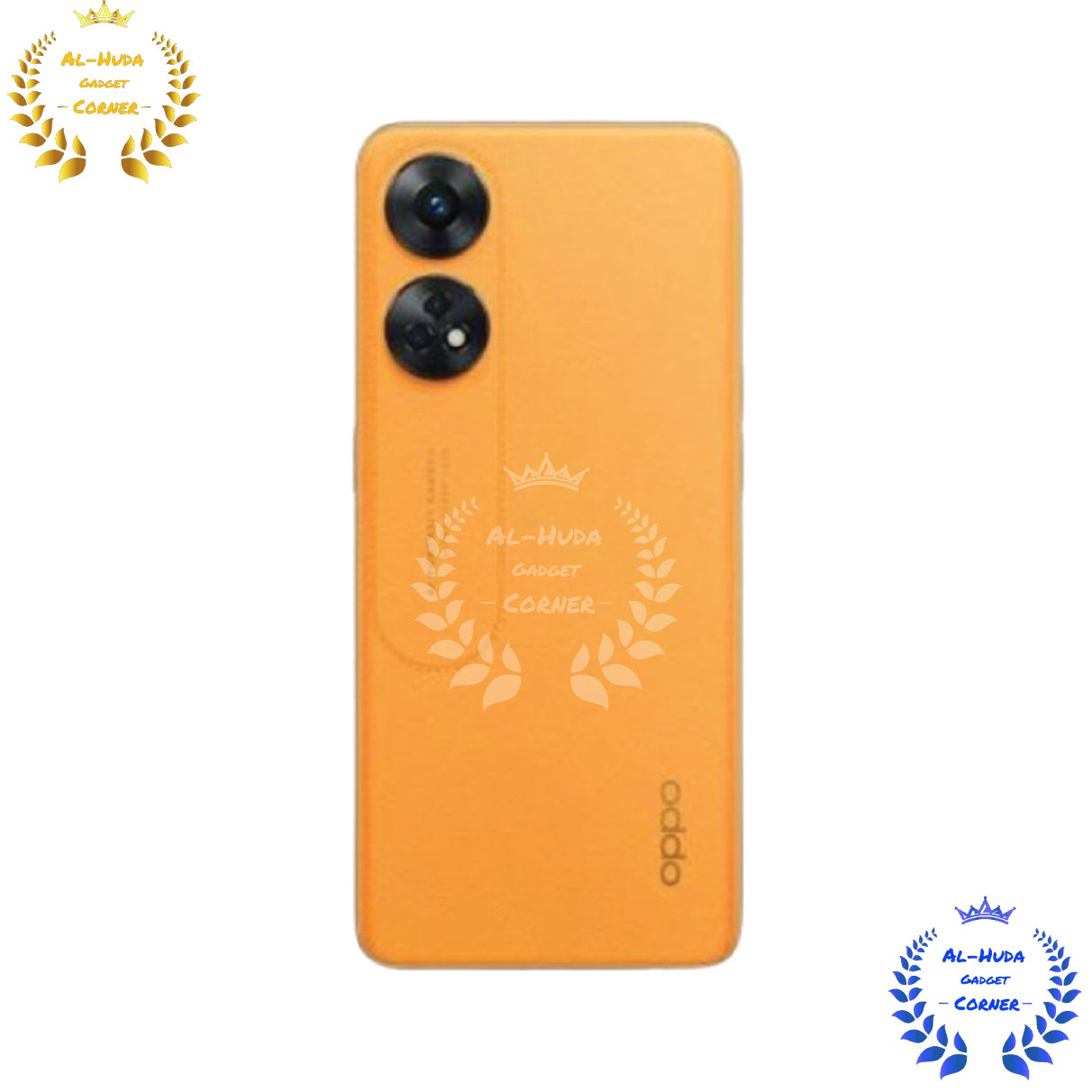 Picture of Replacement Backshell With Middle Frame Panel for Oppo Reno 8T 4G Battery Back Door Housing With Camera Lens