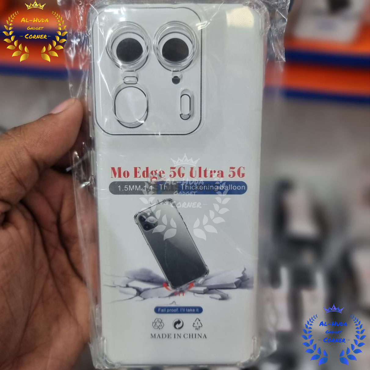 Picture of Transparent back cover For Motorola Edge 50 Ultra 5G Luxury transparent Protect Back Cover Soft Case