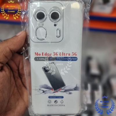Picture of Transparent back cover For Motorola Edge 50 Ultra 5G Luxury transparent Protect Back Cover Soft Case