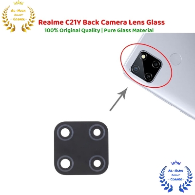 Picture of Main Back Camera Glass Lens / main Back Camera Lens / Back main Camera Glass Lens / Back main Camera Lens / Rear Back Camera Glass for Realme C21Y