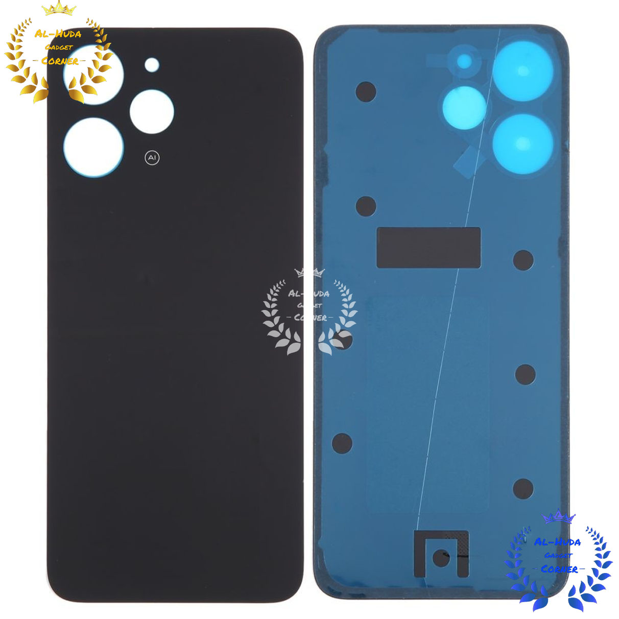 Picture of Quality-Full Replacement Backshell Glass Panel for Xiaomi Redmi 12 4G Battery Back Door Housing