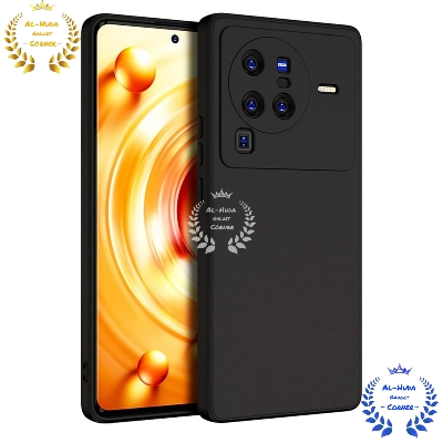 Picture of Shockproof & Transparent Crystal Clear Back Cover Case / Matte Protective Lens Flexible Back Cover for Vivo X80 Pro 5G | Slim Silicone Cover with Soft Lining Shockproof Full Body Bumper Case