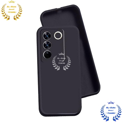 Picture of Shockproof & Transparent Crystal Clear Back Cover Case / Matte Protective Lens Flexible Back Cover for Vivo V27 5G / V27 Pro 5G | Slim Silicone Cover with Soft Lining Shockproof Full Body Bumper Case