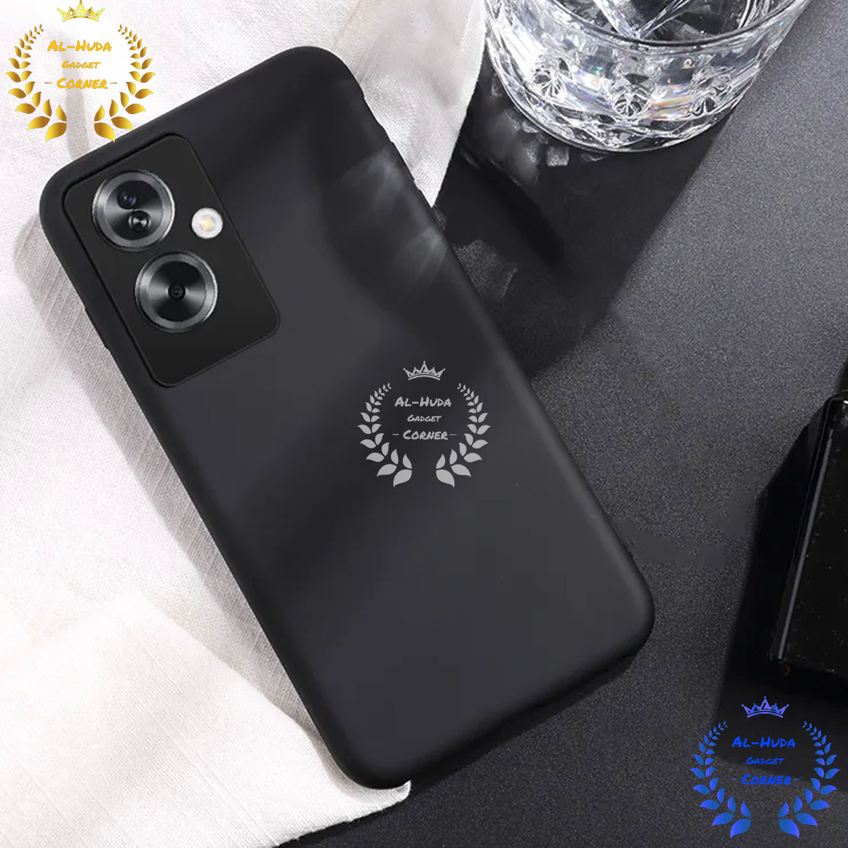 Picture of Shockproof & Transparent Crystal Clear Back Cover Case / Matte Protective Lens Flexible Back Cover for Oneplus Nord N30 se 5g / 1+ Nord N30 se 5g / OPPO A79 5G | Slim Silicone Cover with Soft Lining Shockproof Full Body Bumper Case