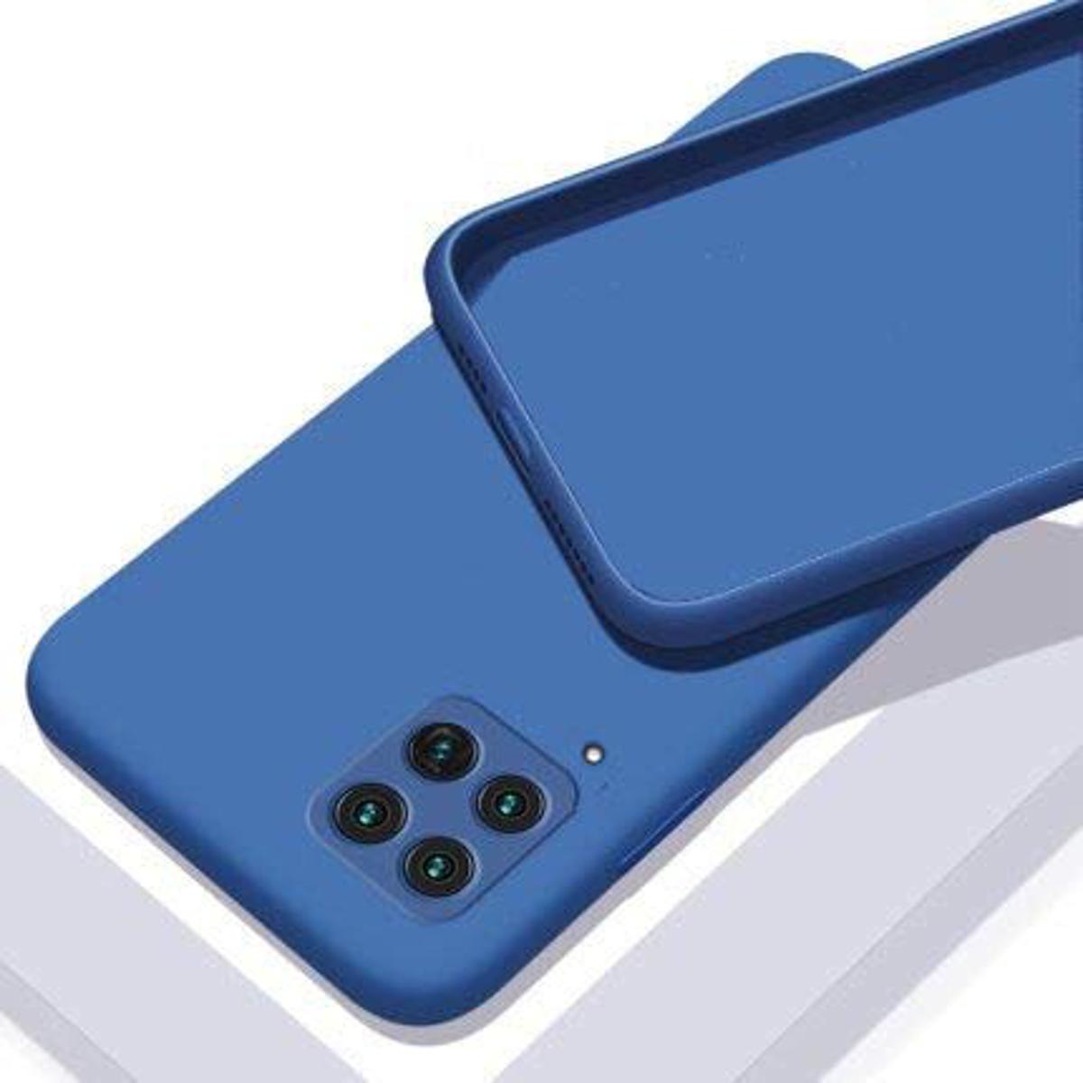 Picture of For Samsung Galaxy M32 Back Cover Shock Proof Matte Soft Silicon Flexible Back Case Cover for Samsung M32 Case - Phone Back Cover