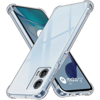 Picture of Motorola Moto G23 / G13 Premium Silicone Case Crystal Clear Soft TPU Ultra-Thin Transparent Flexible Protective Mobile Phone Back Cover