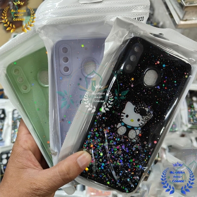Picture of Shockproof & Transparent Crystal Clear Back Cover Case / Matte Protective Lens Flexible Back Cover for Samsung Galaxy M20 | Slim Silicone Cover with Soft Lining Shockproof Full Body Bumper Case