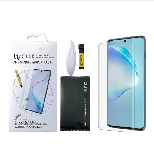Picture of Samsung Galaxy Note9 - Full Coverage Curve Premium Tempered UV Glass Screen Protector