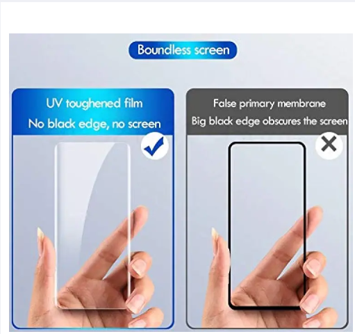 Picture of Samsung Galaxy Note9 - Full Coverage Curve Premium Tempered UV Glass Screen Protector
