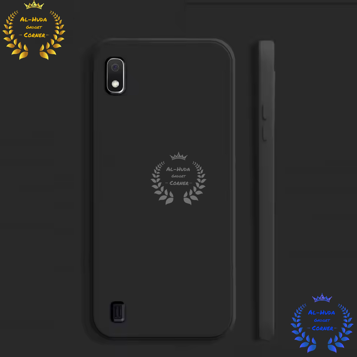 Picture of Shockproof & Transparent Crystal Clear Back Cover Case / Matte Protective Lens Flexible Back Cover for Samsung Galaxy A10 | Slim Silicone Cover with Soft Lining Shockproof Full Body Bumper Case