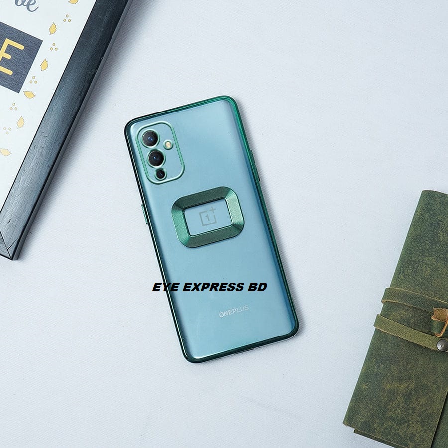 Picture of For OnePlus 9 Logo View with Camera Lens Protector Soft Slim CD Back Cover