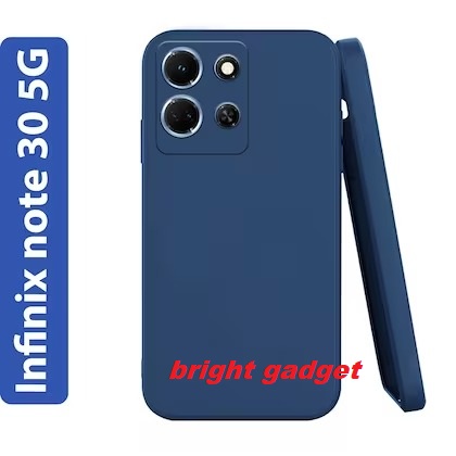 Picture of For Infinix Note 30 Spigen Silicone Fit Designed Soft Gel Rubber Shockproof Back Case Phone Back Cover/case
