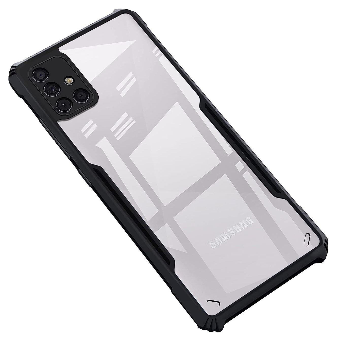 Picture of For Samsung Galaxy A51 Shockproof Bumper Case Phone back Cover Mobile Cover - Mobile Back Cover
