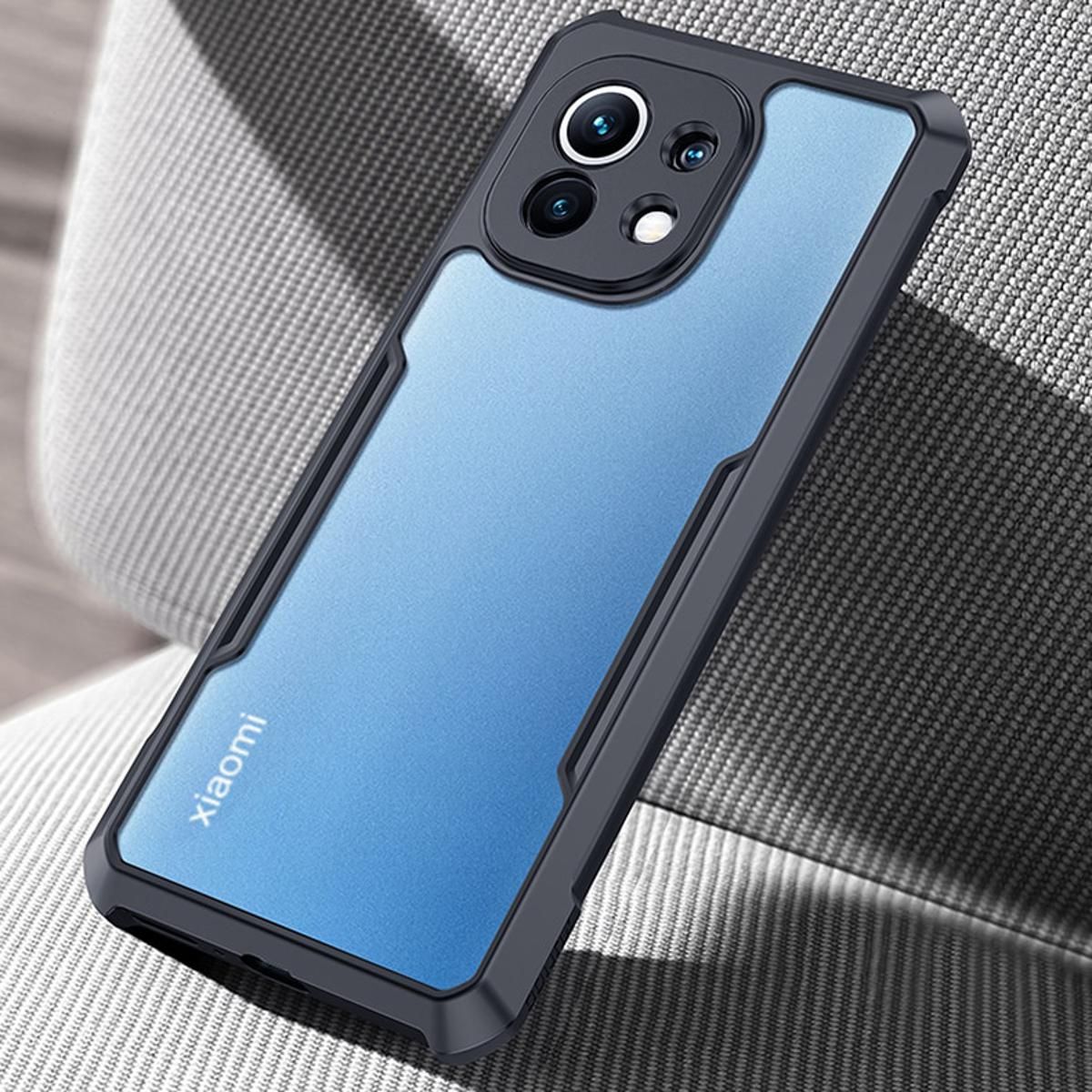 Picture of For Xiaomi Mi 11 Lite / Xiaomi Mi 11 Bumper Soft Back Shell Covers - Camera - Phone Back Cover