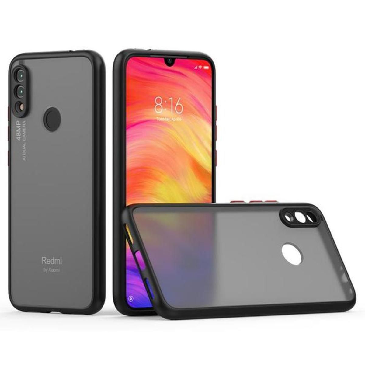 Picture of For Xiaomi Redmi Note 7 / 7 Pro Back Cover Matte Casing Full Camera Protactor Shockproof Bumper Cases