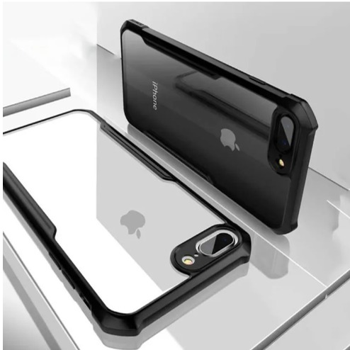 Picture of Xundd Case For Iphone 7 / Iphone 8 (Iphone 7/8) Shockproof Phone Case Droop-Proof Bumper & Back Transparent Phone Cover - Camera - Phone Back Cover