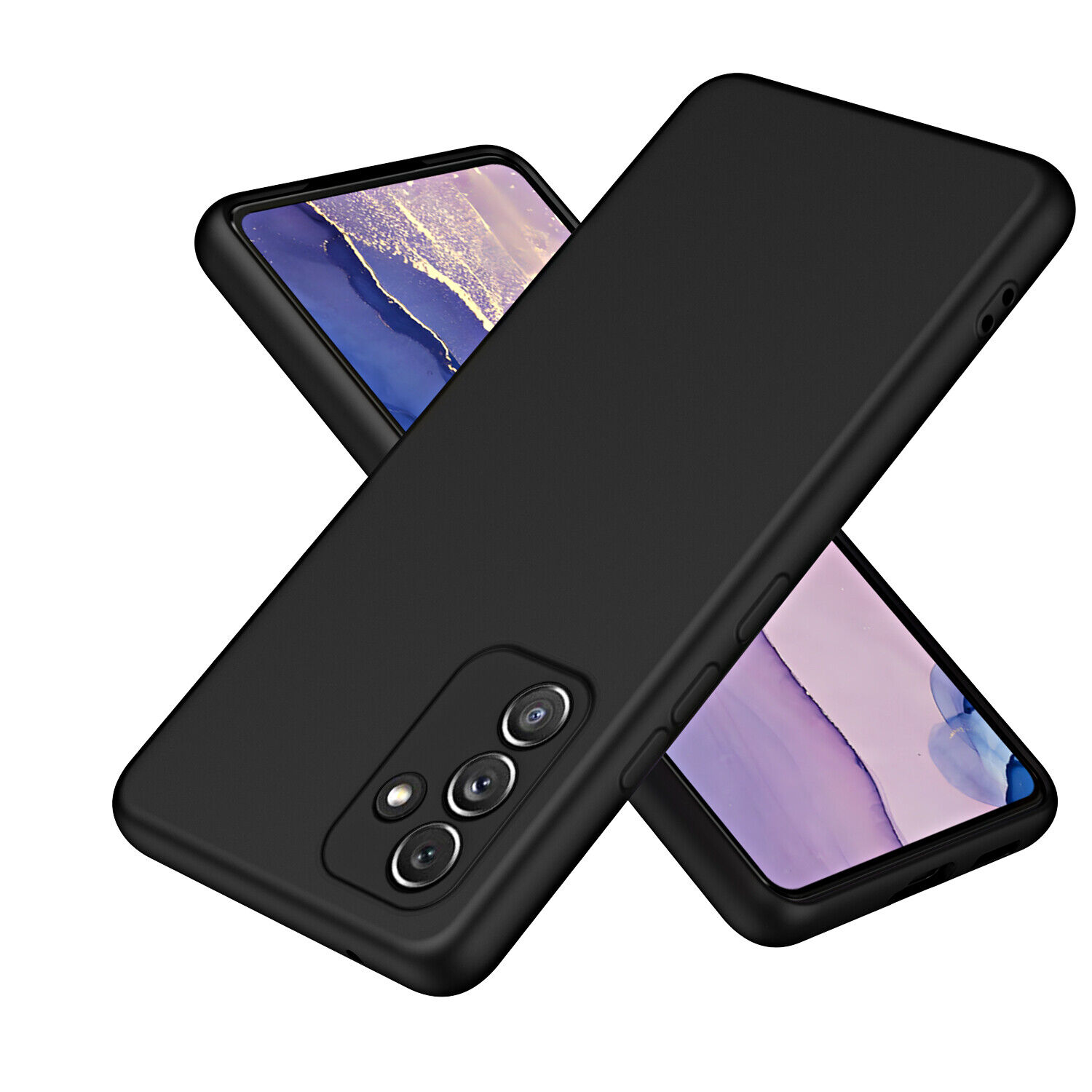 Picture of For Samsung Galaxy A34 5G Liquid Silicone Soft Shockproof Back Cover