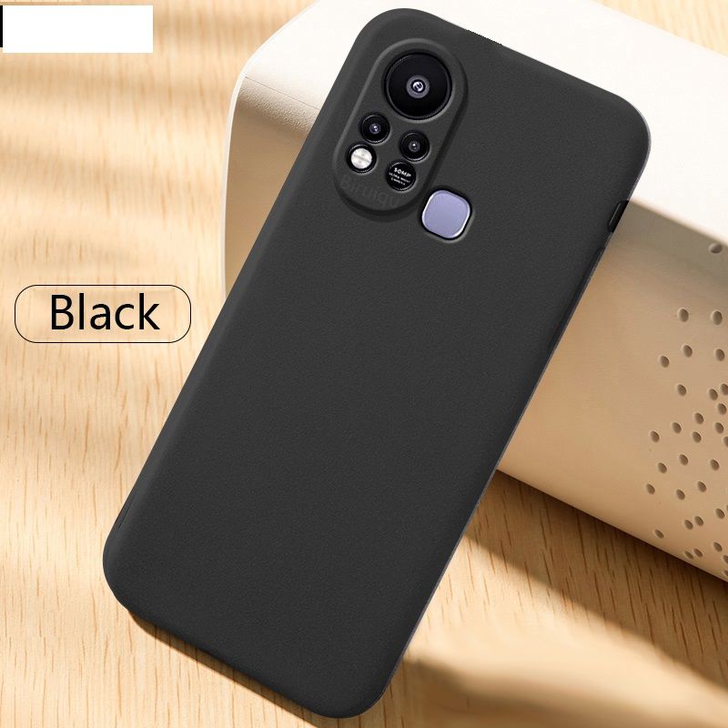 Picture of For Infinix Hot 11S Back Cover Casing Official Style Liquid Silicone Soft Case - Redmi Note 11 Back Cover