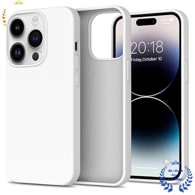 Picture of Shockproof & Transparent Crystal Clear Back Cover Case / Matte Protective Lens Flexible Back Cover for Apple iPhone 14 Pro / iPhone 14 Pro Max | Slim Silicone Cover with Soft Lining Shockproof Full Body Bumper Case