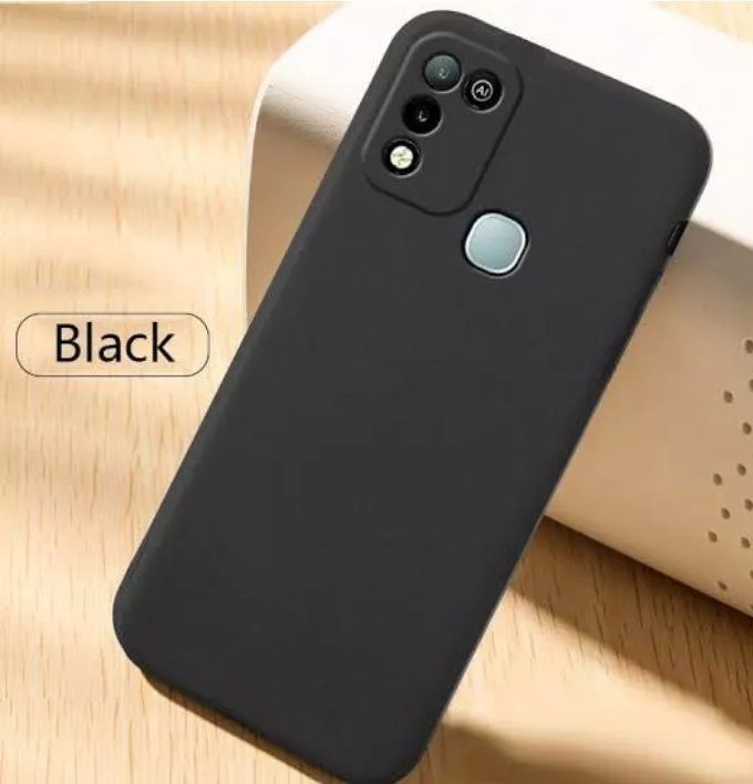 Picture of For Infinix Smart 5 / Hot 10 Lite Liquid Silicone Soft Gel Rubber Shockproof Cover