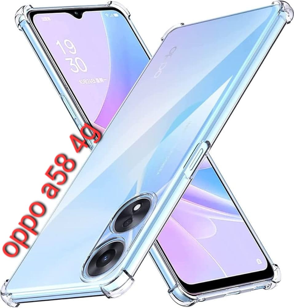 Picture of FOR OPPO A58 4G SOFT CLEAR TRANSPARENT BACK COVER