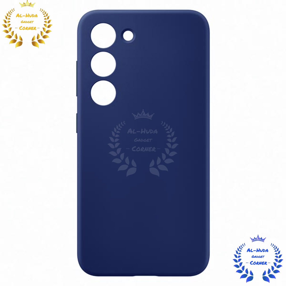 Picture of Shockproof & Transparent Crystal Clear Back Cover Case / Matte Protective Lens Flexible Back Cover for Samsung Galaxy S23 5G | Slim Silicone Cover with Soft Lining Shockproof Full Body Bumper Case