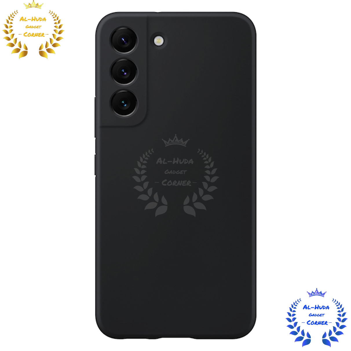 Picture of Shockproof & Transparent Crystal Clear Back Cover Case / Matte Protective Lens Flexible Back Cover for Samsung Galaxy S22 Plus 5G | Slim Silicone Cover with Soft Lining Shockproof Full Body Bumper Case