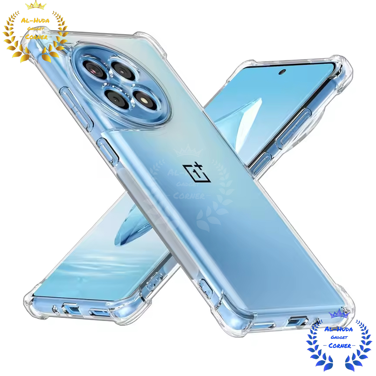 Picture of Shockproof & Transparent Crystal Clear Back Cover Case / Matte Protective Lens Flexible Back Cover for OnePlus 11R 5G / 1+ 11R 5G / OnePlus Ace 2 5G / 1+ Ace 2 5g | Slim Silicone Cover with Soft Lining Shockproof Full Body Bumper Case