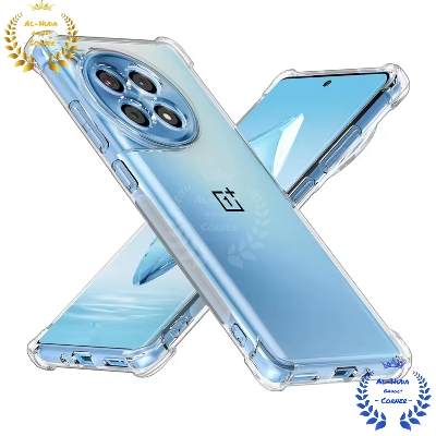 Picture of Shockproof & Transparent Crystal Clear Back Cover Case / Matte Protective Lens Flexible Back Cover for OnePlus 11R 5G / 1+ 11R 5G / OnePlus Ace 2 5G / 1+ Ace 2 5g | Slim Silicone Cover with Soft Lining Shockproof Full Body Bumper Case