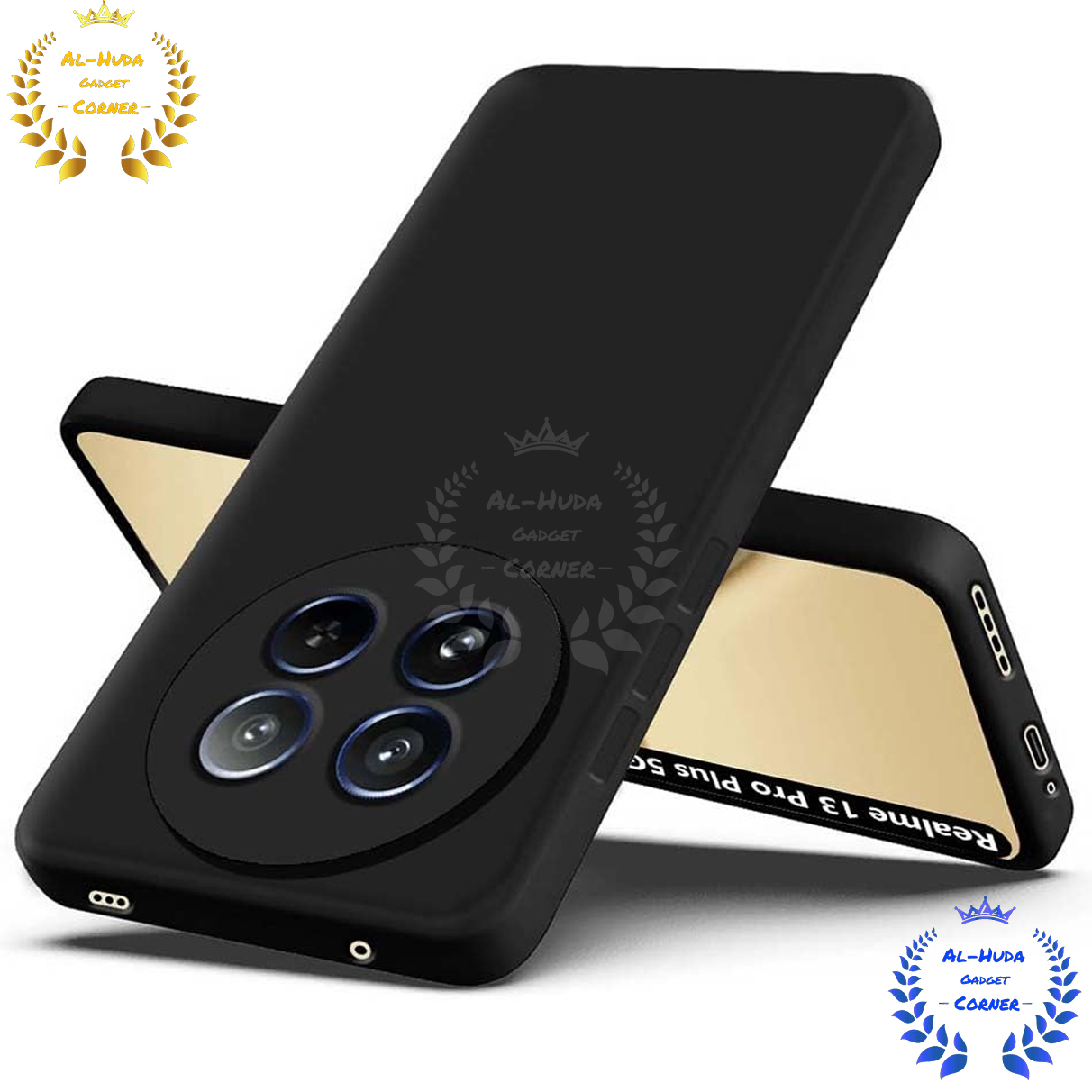 Picture of Shockproof & Transparent Crystal Clear Back Cover Case / Matte Protective Lens Flexible Back Cover for Realme 13 Pro / Realme 13 Pro Plus 5G | Slim Silicone Cover with Soft Lining Shockproof Full Body Bumper Case