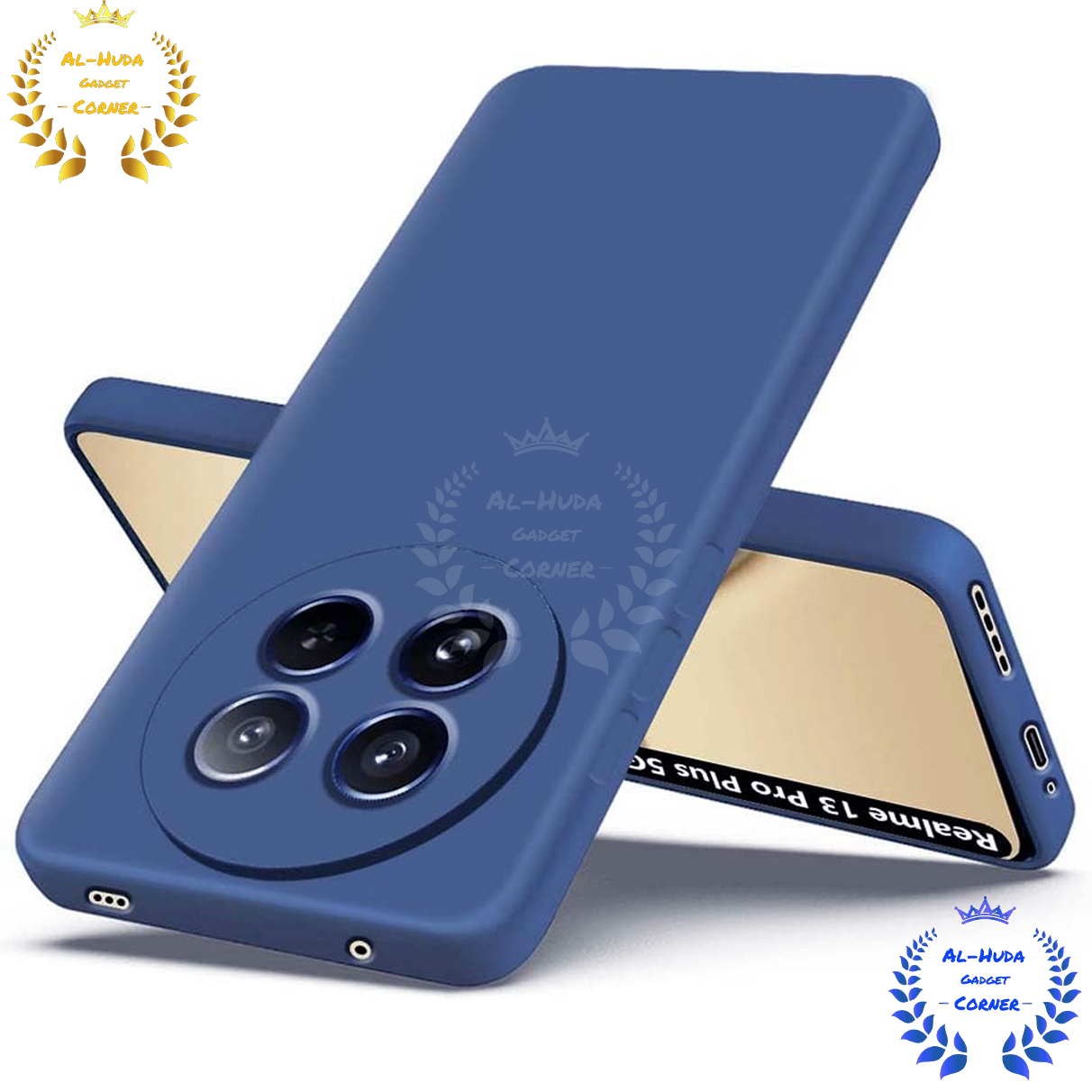 Picture of Shockproof & Transparent Crystal Clear Back Cover Case / Matte Protective Lens Flexible Back Cover for Realme 13 Pro / Realme 13 Pro Plus 5G | Slim Silicone Cover with Soft Lining Shockproof Full Body Bumper Case