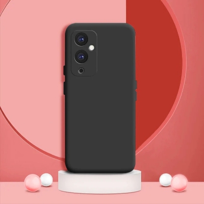 Picture of For OnePlus 9 luxury silicon protect Back Cover soft case (1+9 ) - Phone - Camera - Phone Back Cover