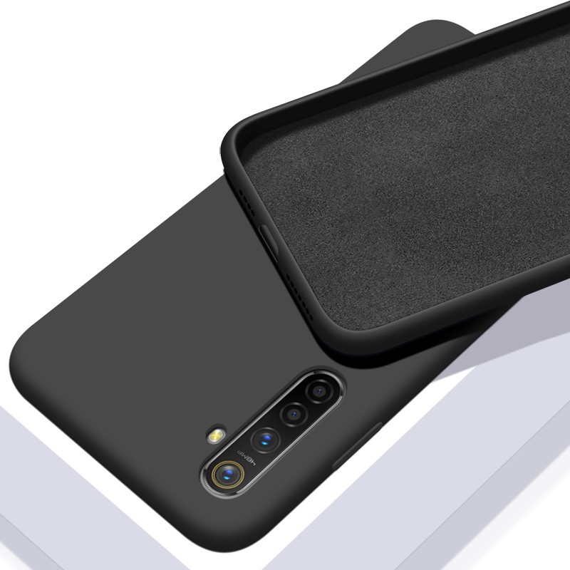 Picture of For Realme Xt / Realme X2 Case Soft Sandstone Slim Matte Cover Liquid Silicone Case For Realme Xt Back Cover Case - Camera -