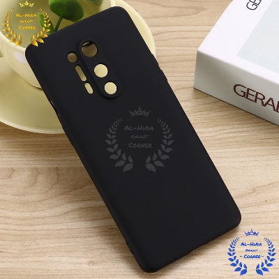 Picture of Shockproof & Transparent Crystal Clear Back Cover Case / Matte Protective Lens Flexible Back Cover for OnePlus 8 Pro 5G / 1+ 8 Pro 5G | Slim Silicone Cover with Soft Lining Shockproof Full Body Bumper Case