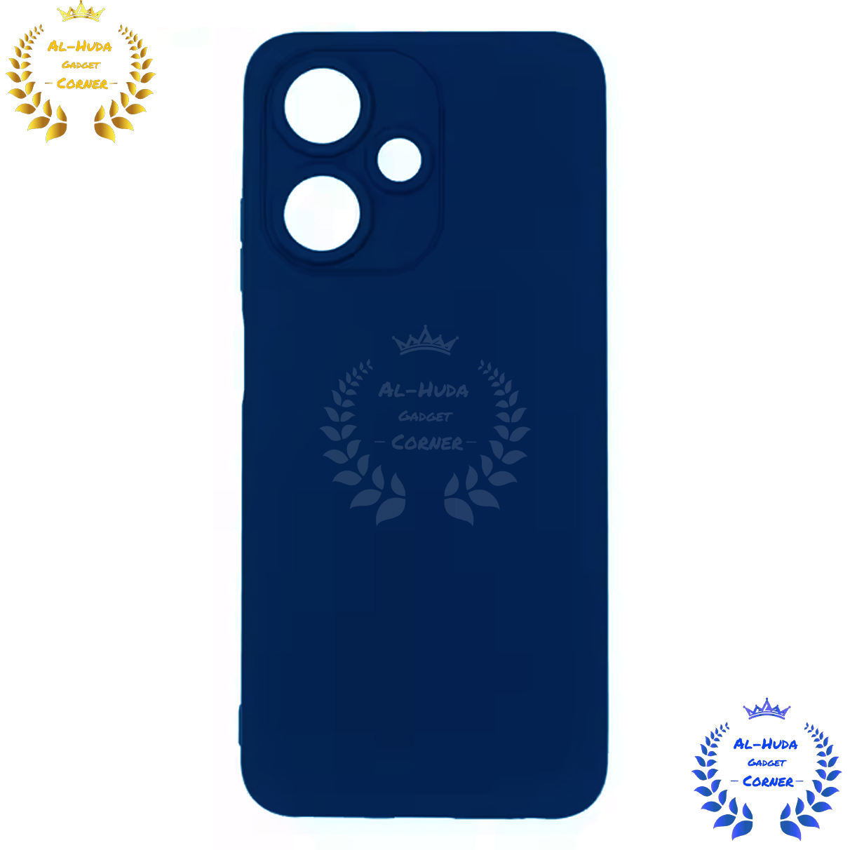 Picture of Shockproof & Transparent Crystal Clear Back Cover Case / Matte Protective Lens Flexible Back Cover for Infinix Hot 30 Play | Slim Silicone Cover with Soft Lining Shockproof Full Body Bumper Case