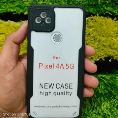 Picture of Google Pixel 4A 5G Shockproof Bumper Anti-Drop Slim Fit Fashion Back Cover Case Xundd Fusion Case Google Pixel 4A 5G Back Case With Camera Bump Protection