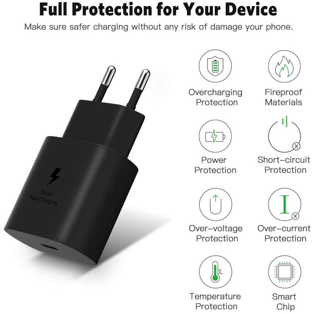 Picture of Original Samsung 25W Super fast charger with C to C cable